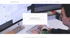 Desktop Screenshot of moderasi.com